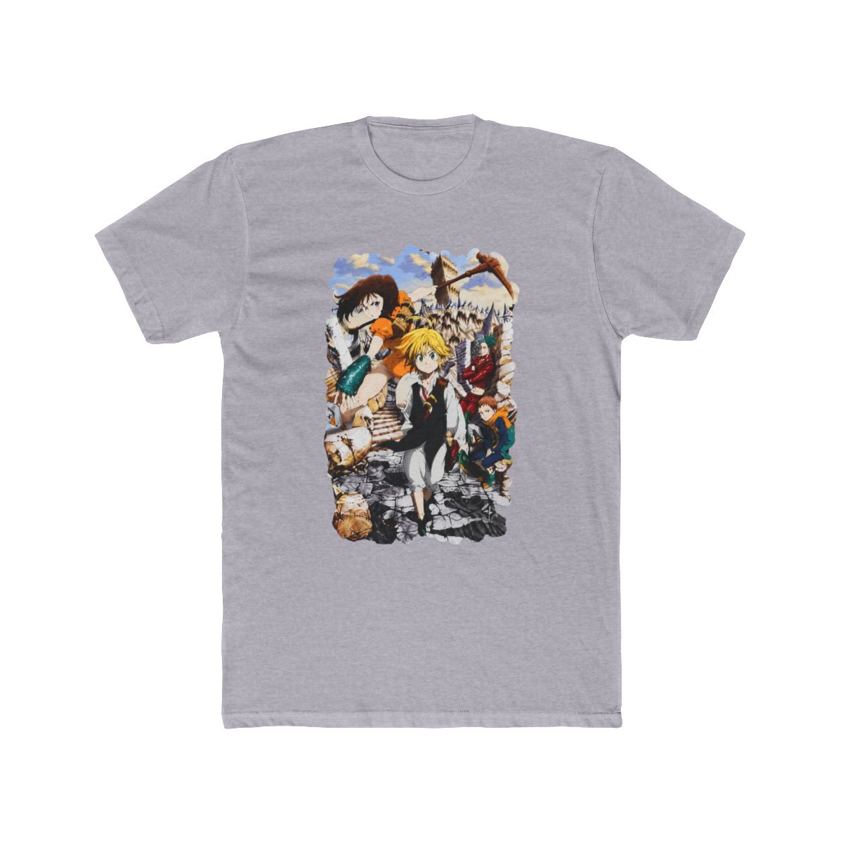The Seven Deadly Sins Group Ruins T Shirt