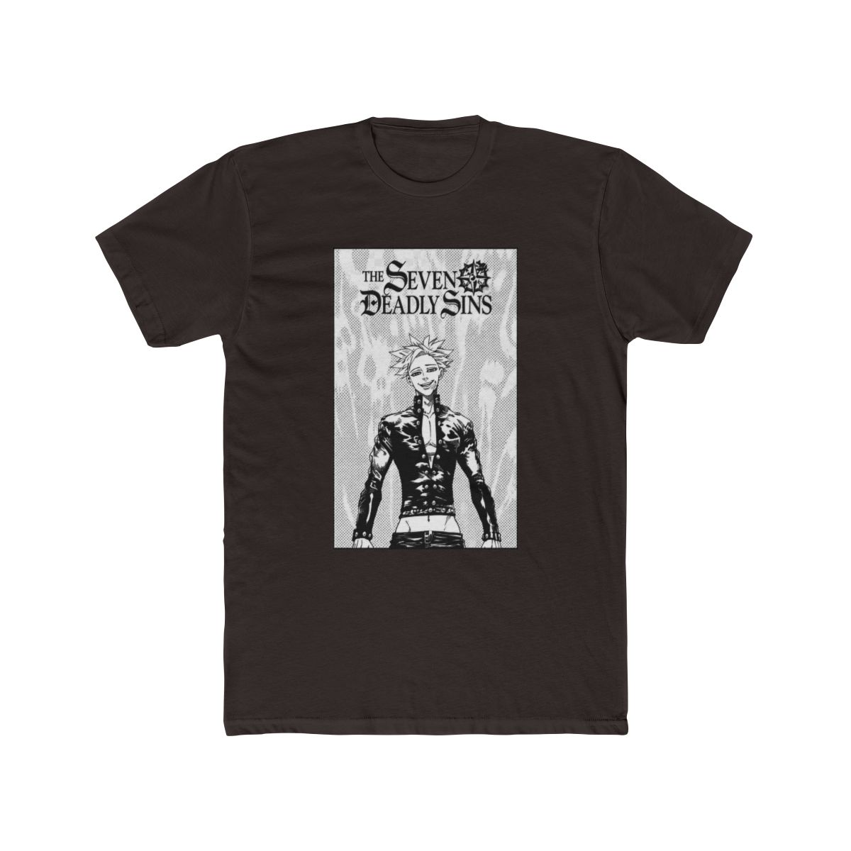 Seven Deadly Sins Ban Short Sleeve White T Shirt-Small | The Seven Deadly Sins - alternate angle 2, merchandise