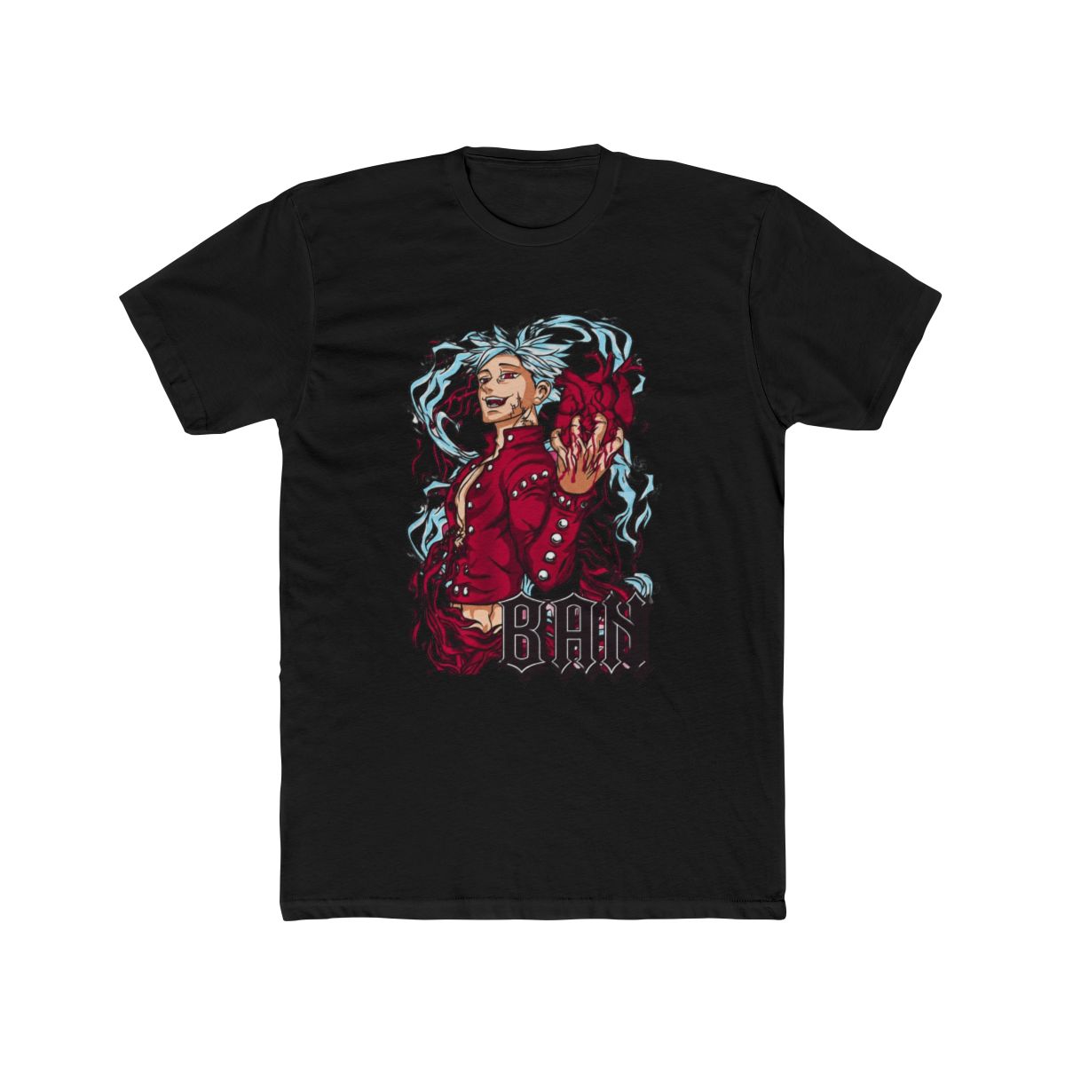 Ban Shirt, The Seven Deadly Sins Shirt, Anime Shirt, Vintage T Shirt - Artsholic - Fan Art Merch - alternate angle 3, merchandise