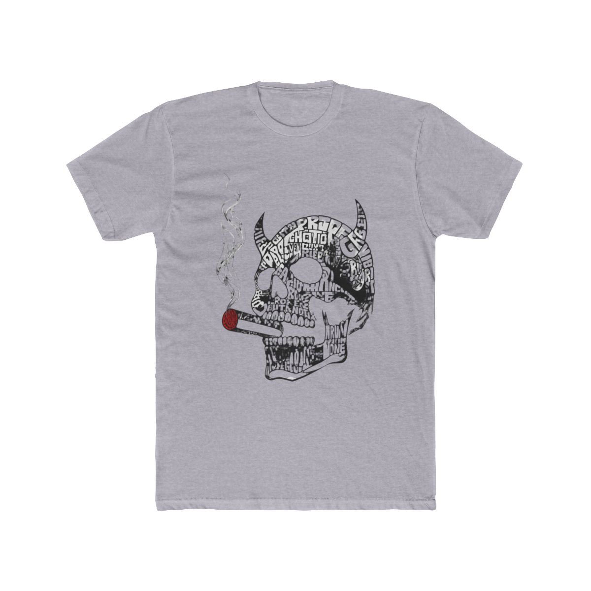 7 Deadly Sins Skull - s Word Art T Shirt | The Seven Deadly Sins