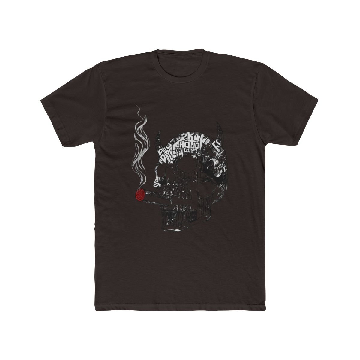7 Deadly Sins Skull - s Word Art T Shirt | The Seven Deadly Sins - alternate angle 2, merchandise