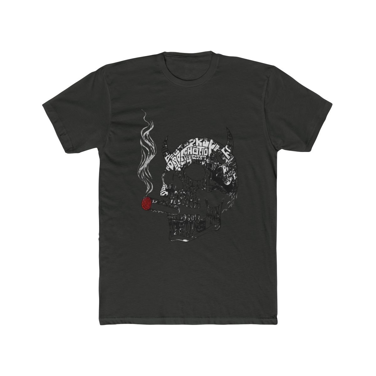 7 Deadly Sins Skull - s Word Art T Shirt | The Seven Deadly Sins - alternate angle 5, merchandise