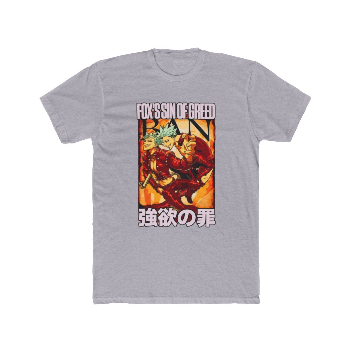 Ban Seven Deadly Sins Streetwear T Shirt | Anime Ape | The Seven Deadly Sins