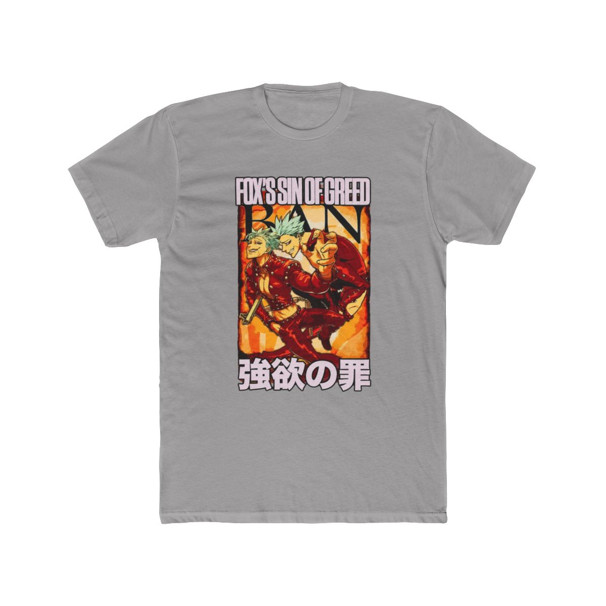 Ban Seven Deadly Sins Streetwear T Shirt | Anime Ape | The Seven Deadly Sins - Official T-Shirts merchandise